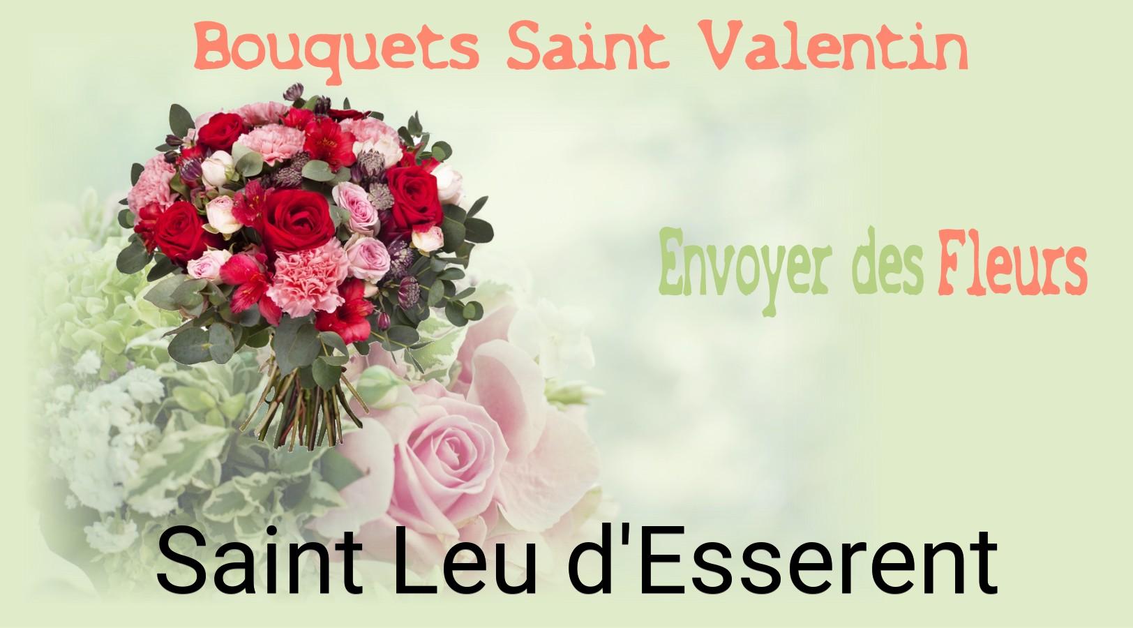 Roses de Saint-Valentin livrées à Saint-Leu-d'Esserent